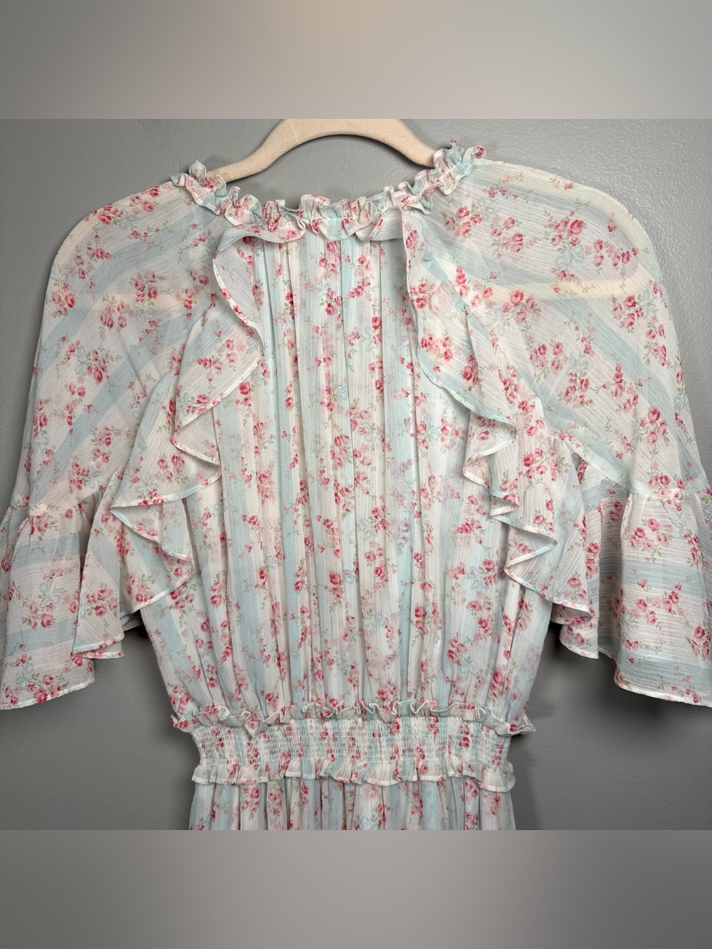 Needle & Thread Molly Blossom Maxi Dress Size 6 Floral Cottagecore Flowy - Picture 6 of 13